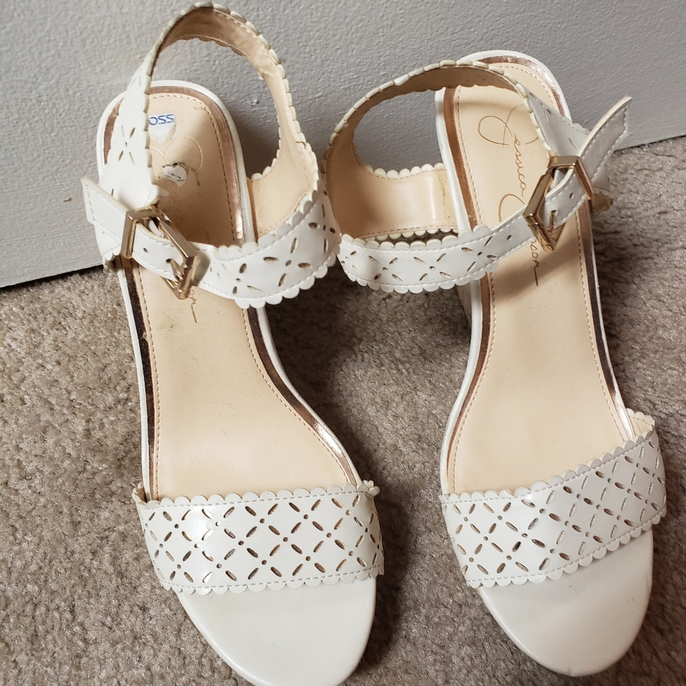 Jessica Simpson wedges